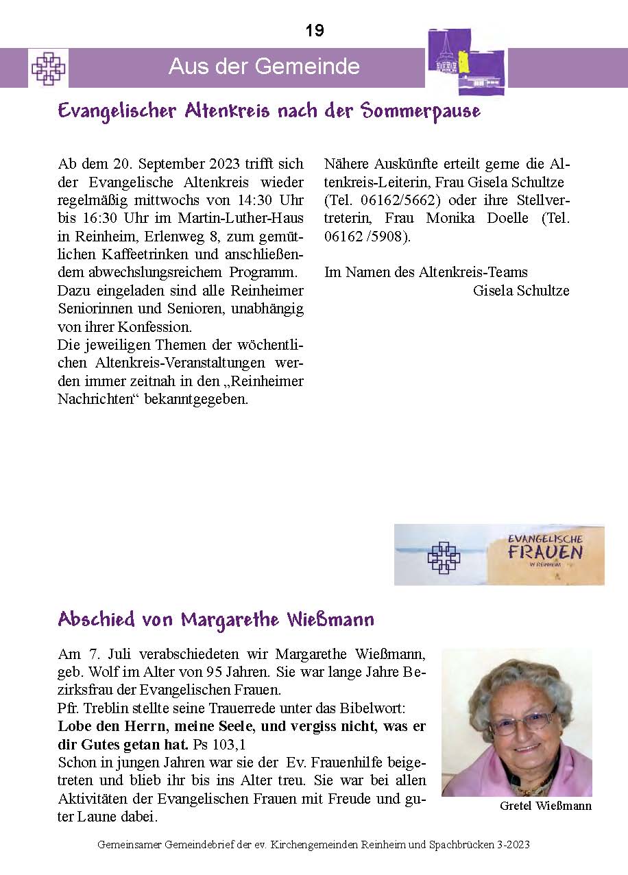 Gemeindebrief 3  2023.online Seite 22